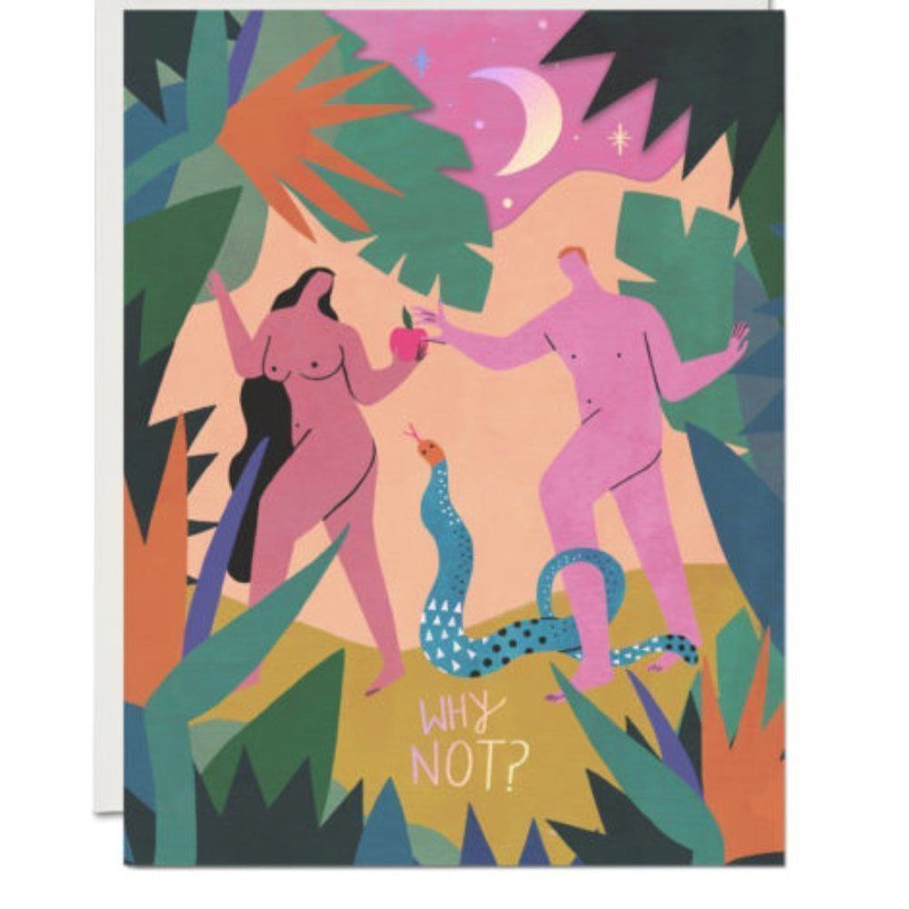 Forbidden Fruit Birthday Card